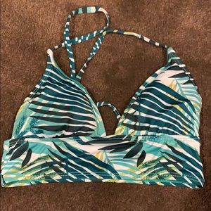 GREEN LEAF, TROPICAL PRINT ROXY SWIM